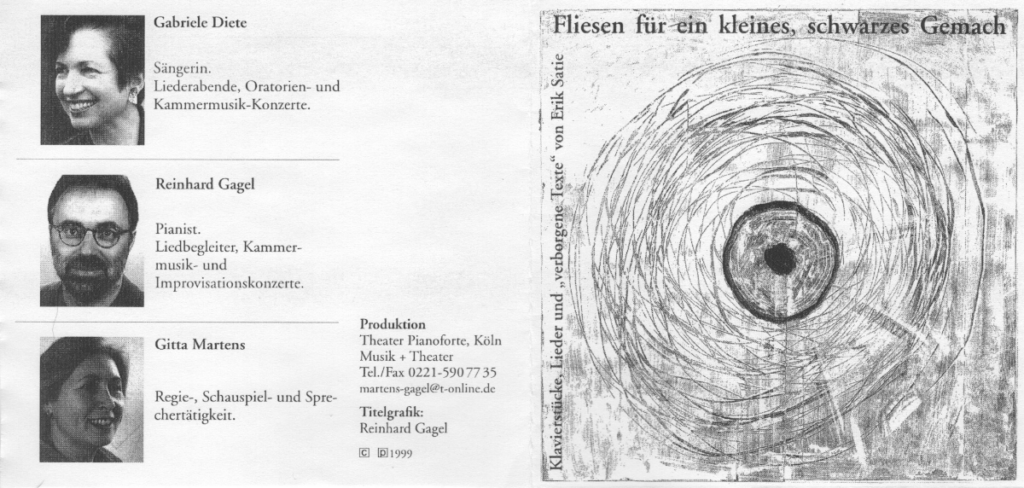 1995 Fliesen für ein kleines, schwarzes Gemach Einladungskarte